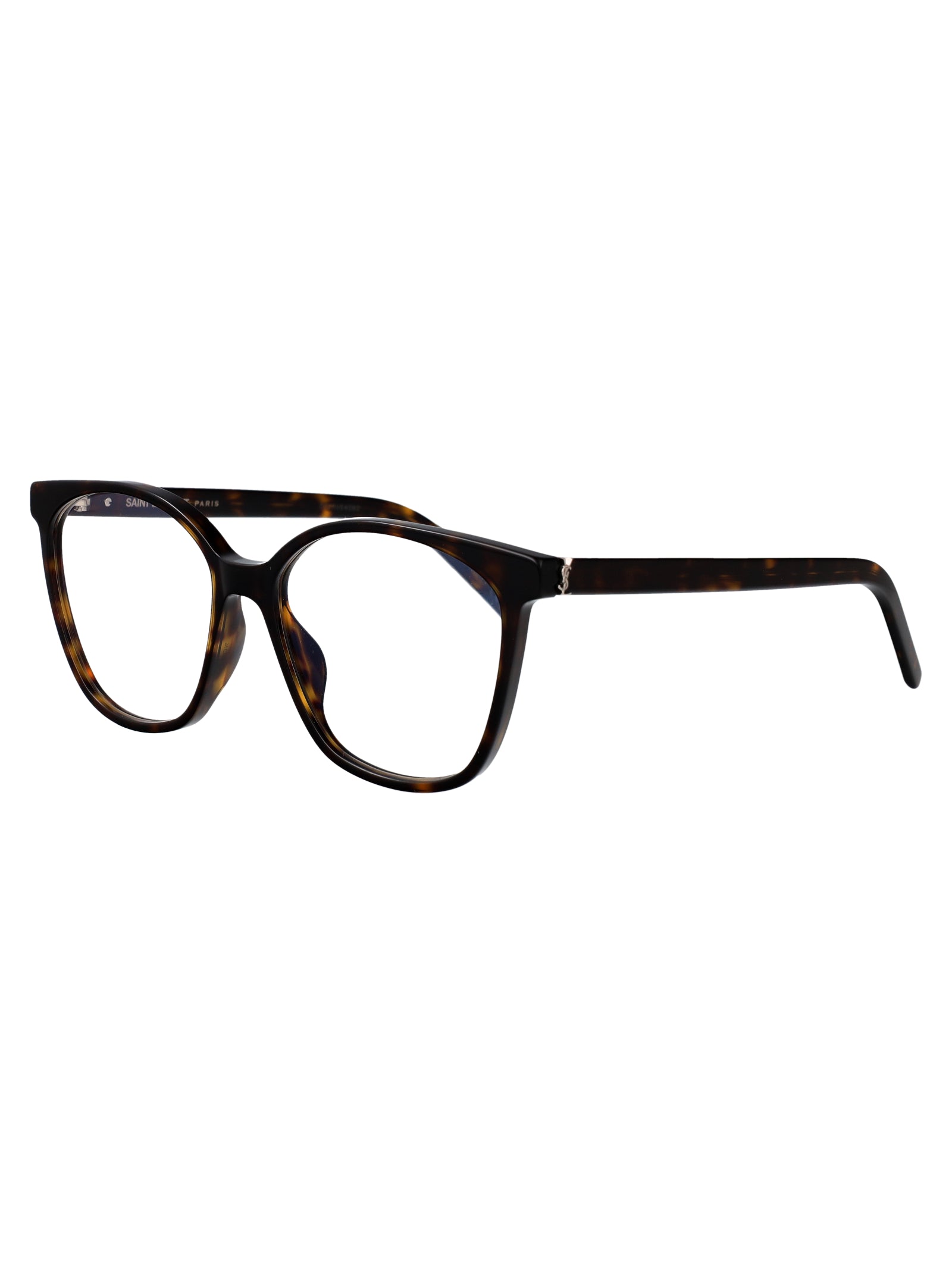 Sl M162 002 Havana-havana-transparent Acetate Optical