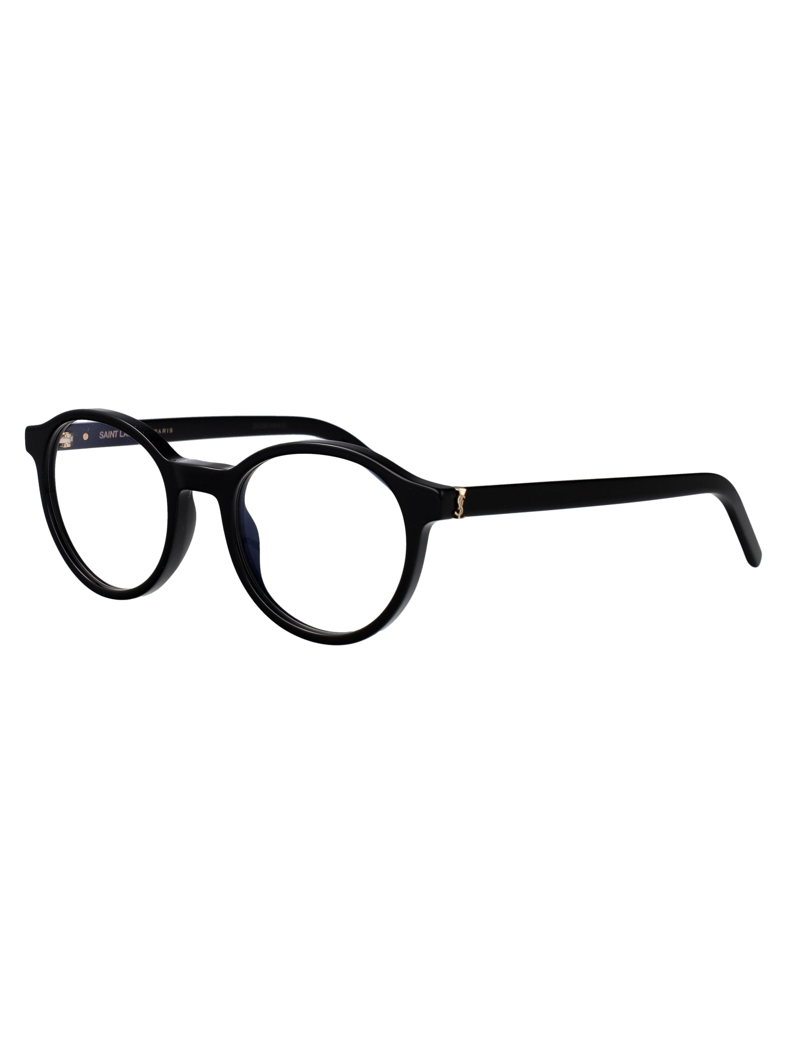 Sl M163 Black-black-transparent Acetate Optical