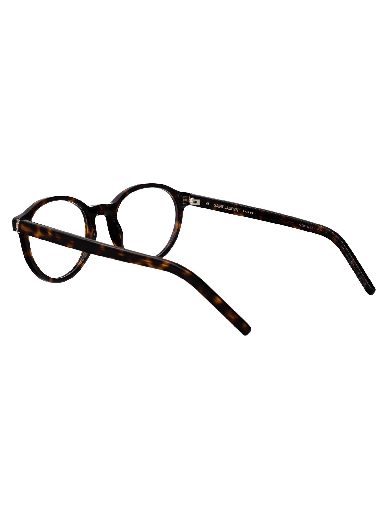 Sl M163 Black-black-transparent Acetate Optical