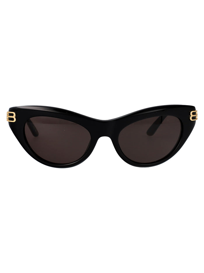 Bb0466s 001 Black-black-grey Acetate Sunglasses