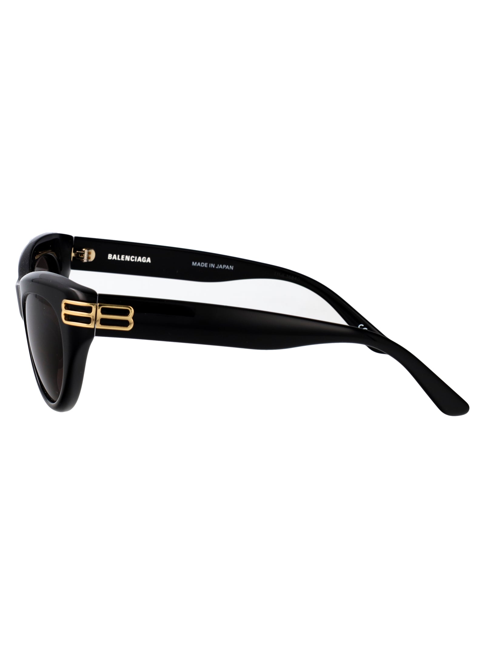 Bb0466s 001 Black-black-grey Acetate Sunglasses