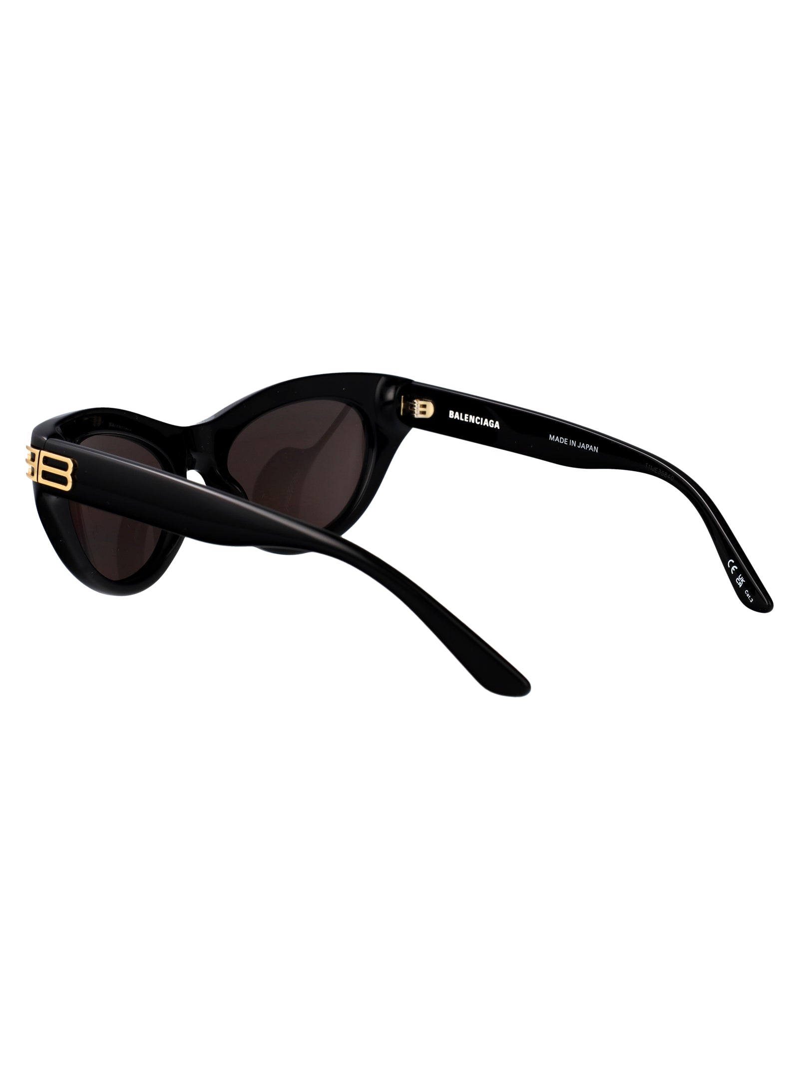 Bb0466s 001 Black-black-grey Acetate Sunglasses