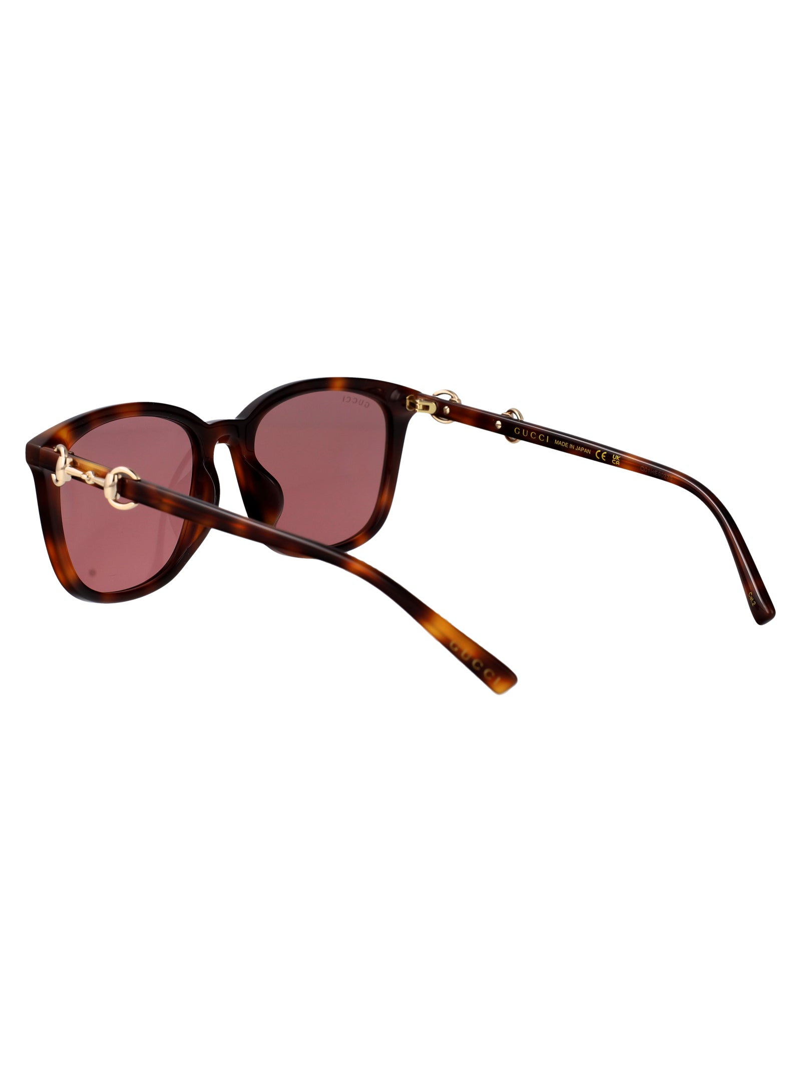 Gg2057sk 003 Havana-havana-red Acetate Sunglasses
