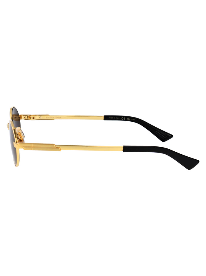 Bv1470s 001 Gold-gold-grey Metal Sunglasses