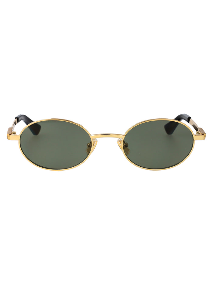 Bv1470s 004 Gold-gold-green Metal Sunglasses