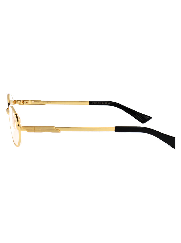 Bv1470s 005 Gold-gold-transparent Metal Sunglasses