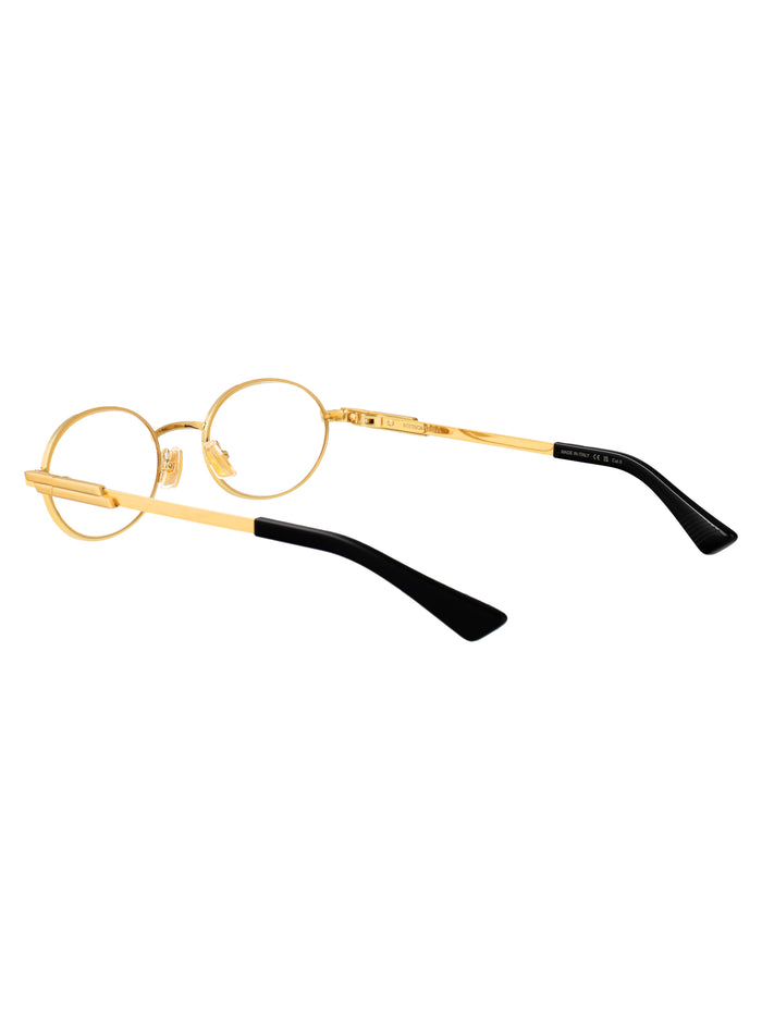 Bv1470s 005 Gold-gold-transparent Metal Sunglasses