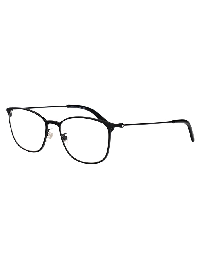 Mb0463ol 001 Black-black-transparent Metal Optical