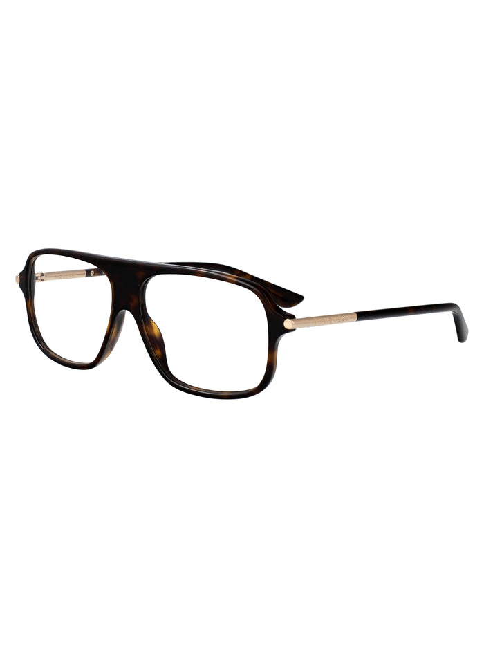 Am0555o 002 Havana-havana-transparent Acetate Optical
