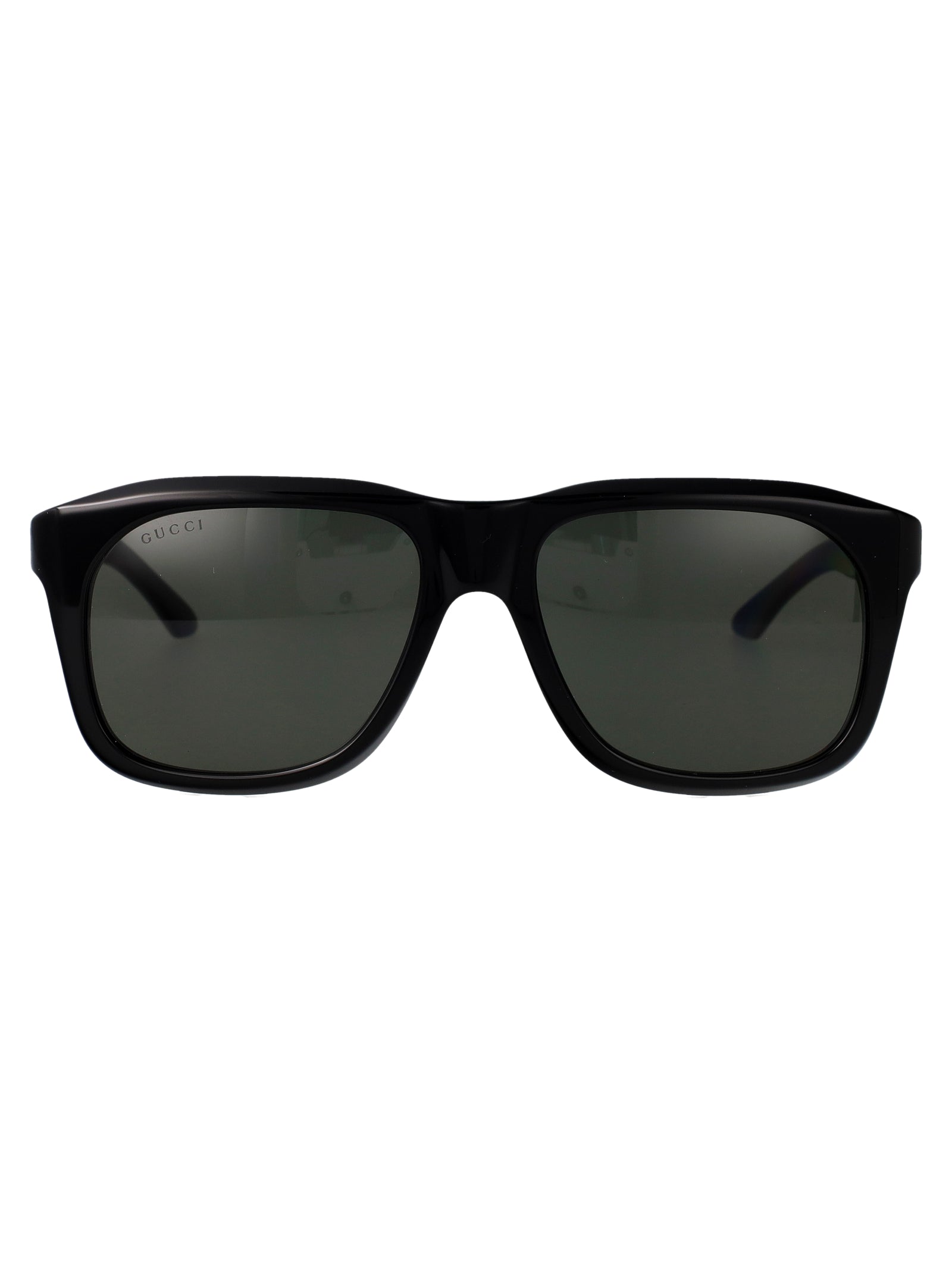 Gg2077s 001 Black-black-grey Acetate Sunglasses