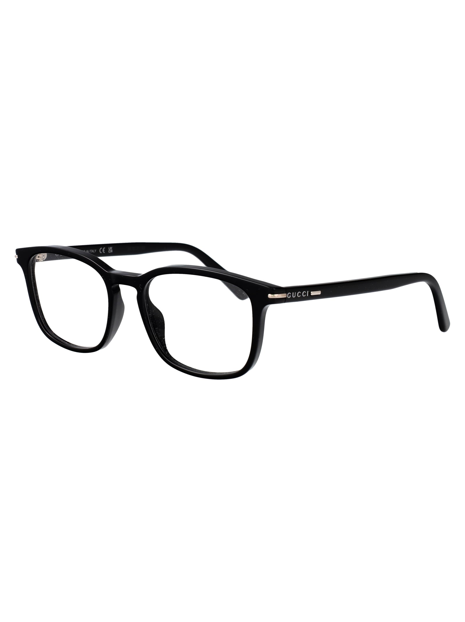 Gg2129o 001 Black-black-transparent Acetate Optical