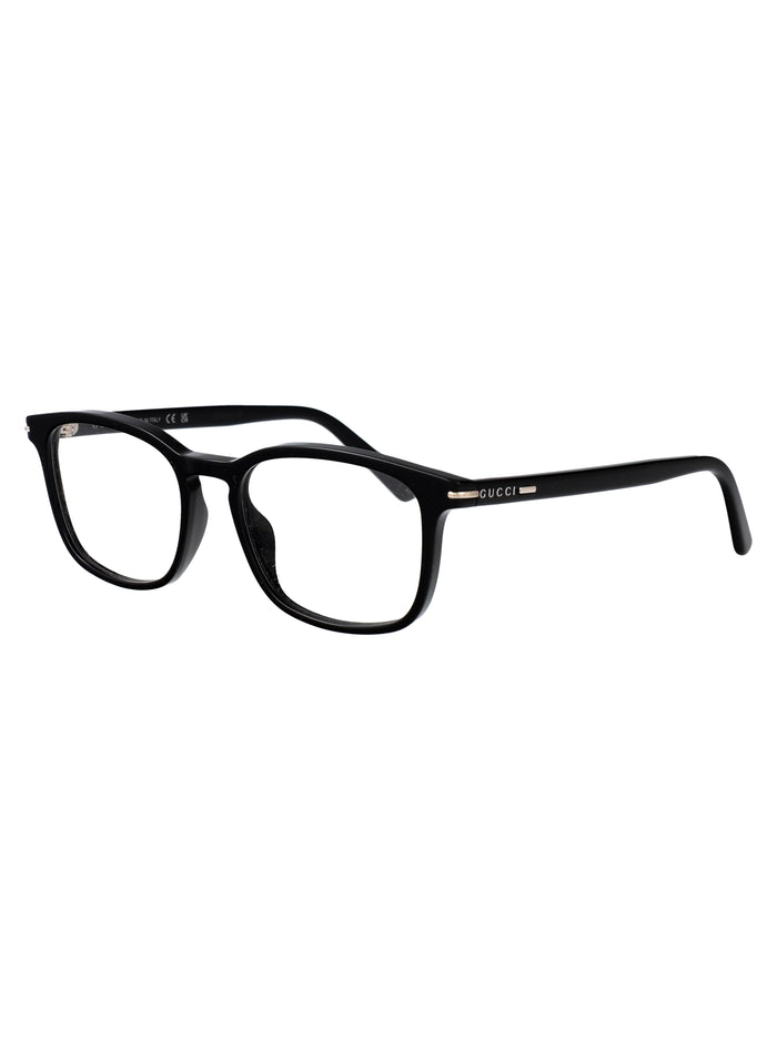 Gg2129o 001 Black-black-transparent Acetate Optical