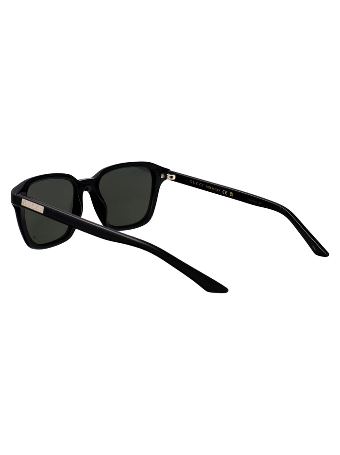 Gg2078s 001 Black-black-grey Acetate Sunglasses