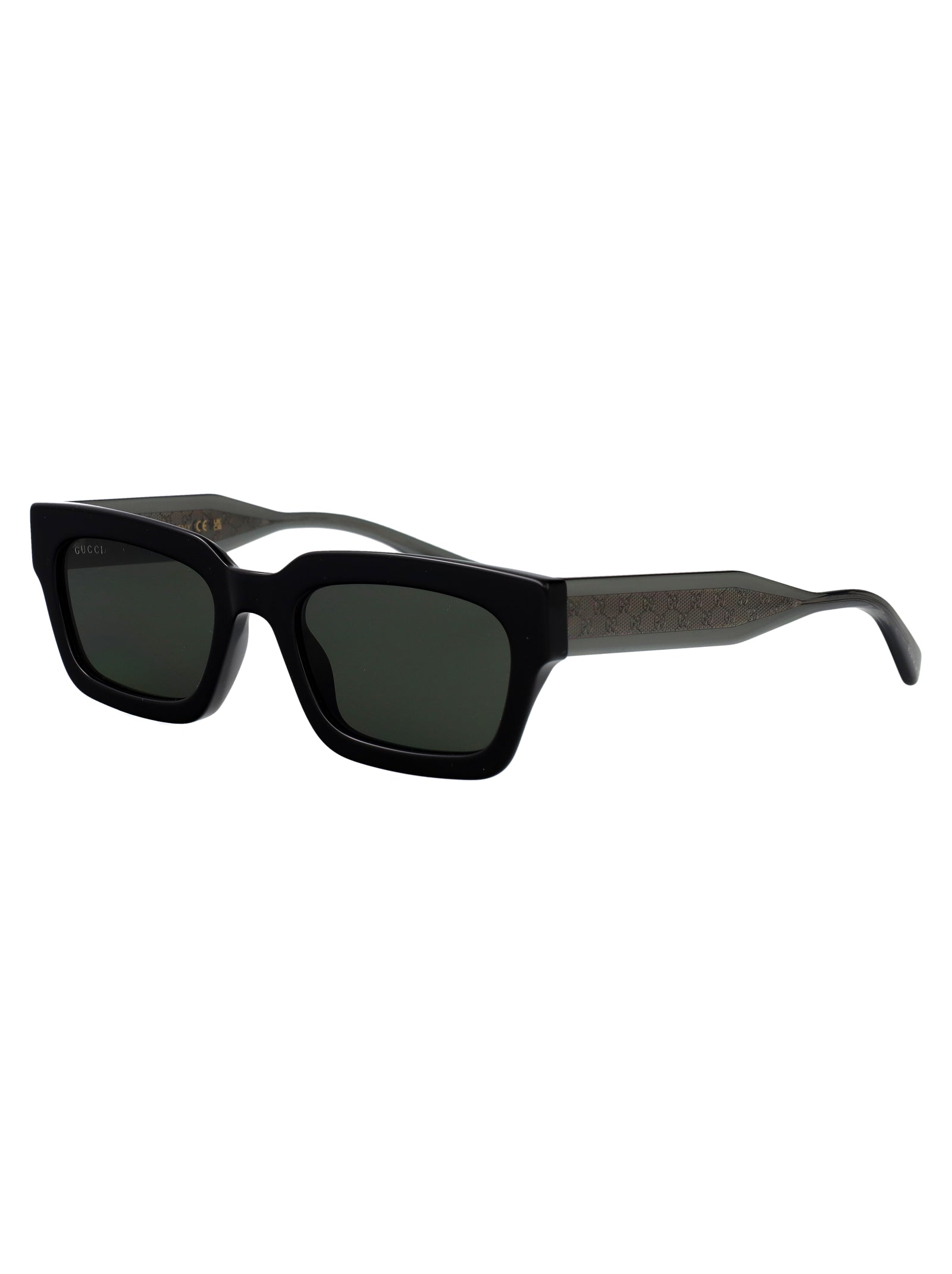 Gg2069s 001 Black-grey-grey Acetate Sunglasses