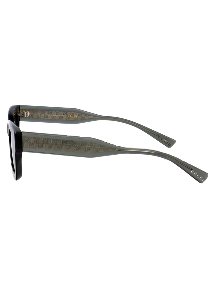 Gg2069s 001 Black-grey-grey Acetate Sunglasses