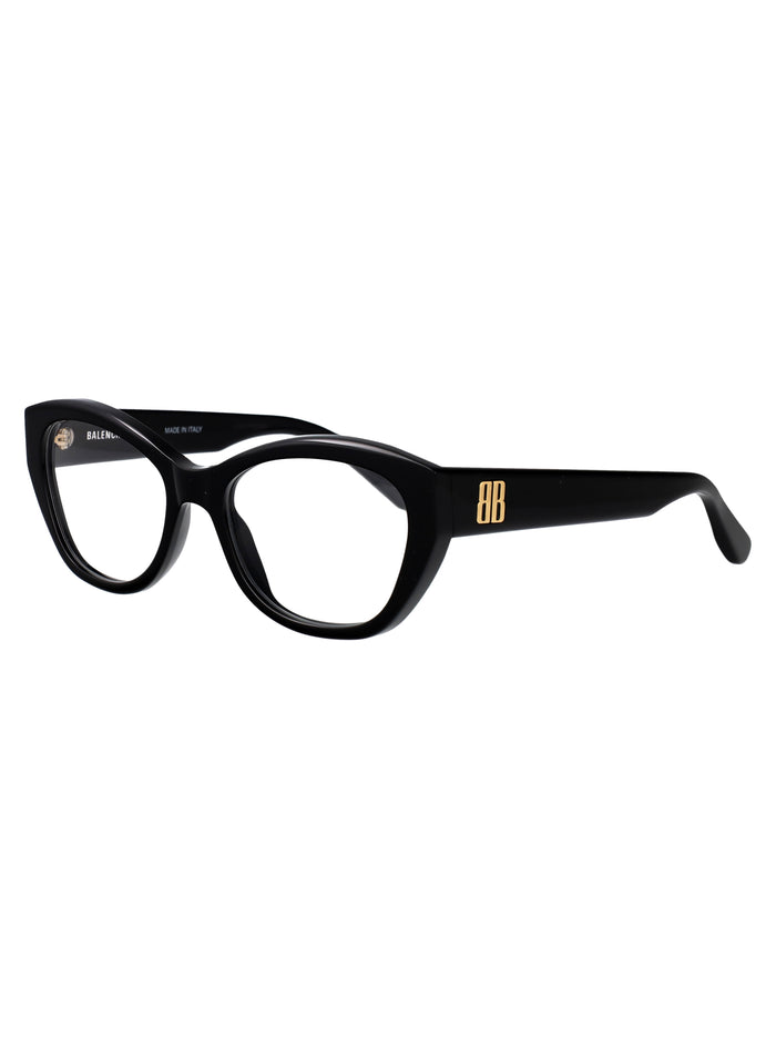 Bb0481o 001 Black-black-transparent Acetate Optical