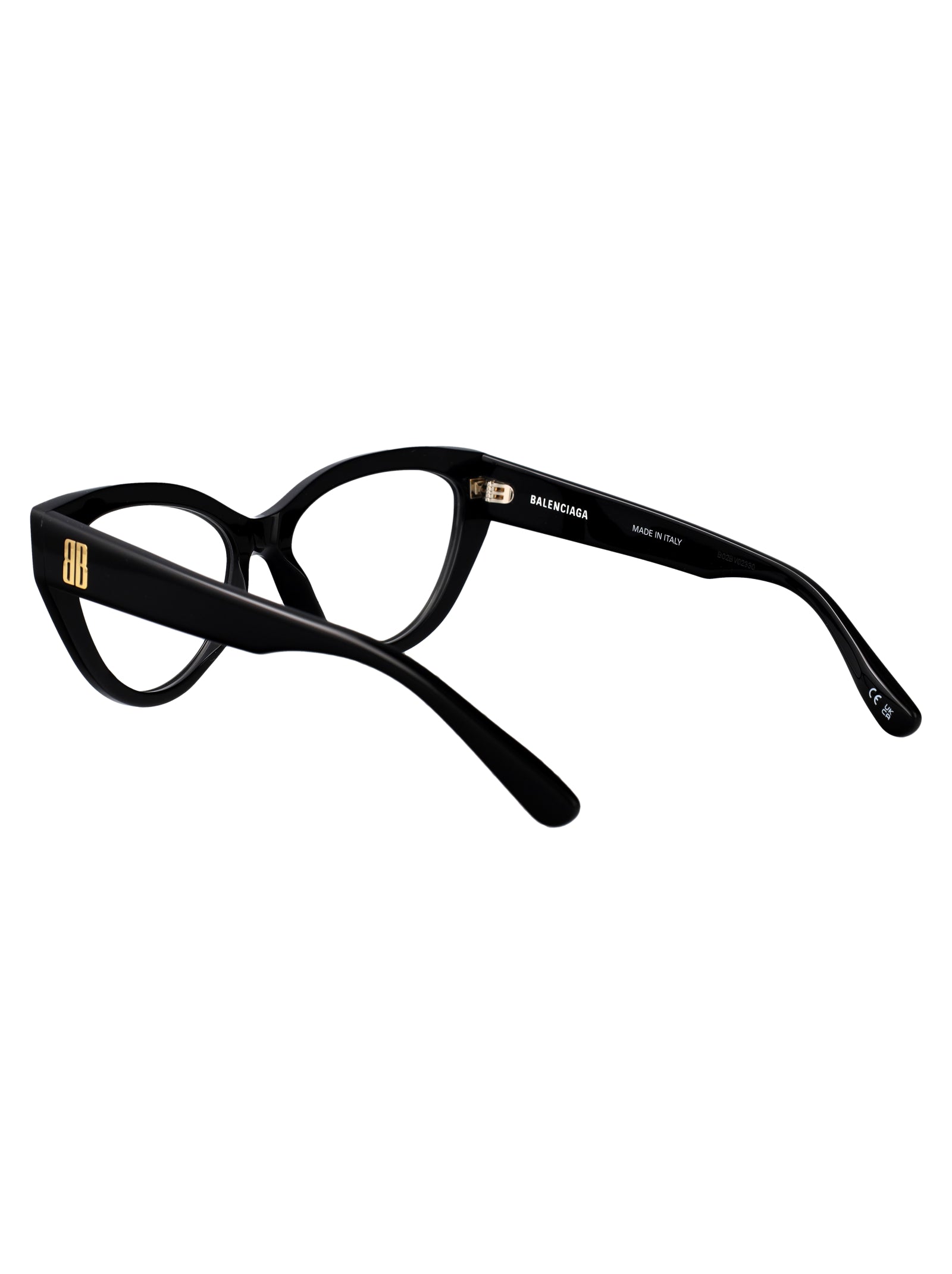Bb0482o 001 Black-black-transparent Acetate Optical