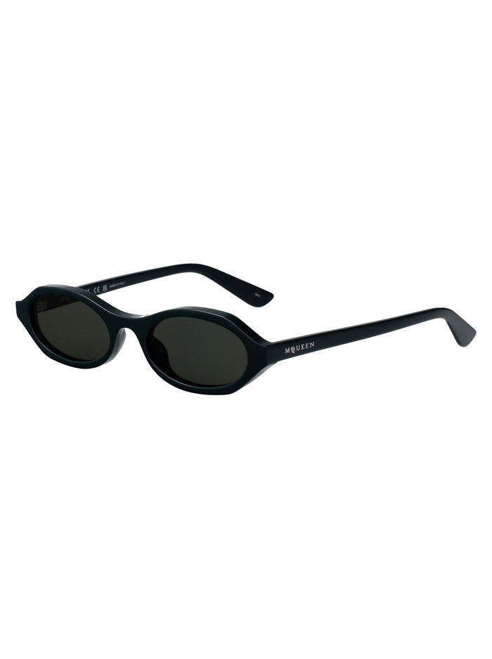 Am0559s 004 Green-green-grey Acetate Sunglasses