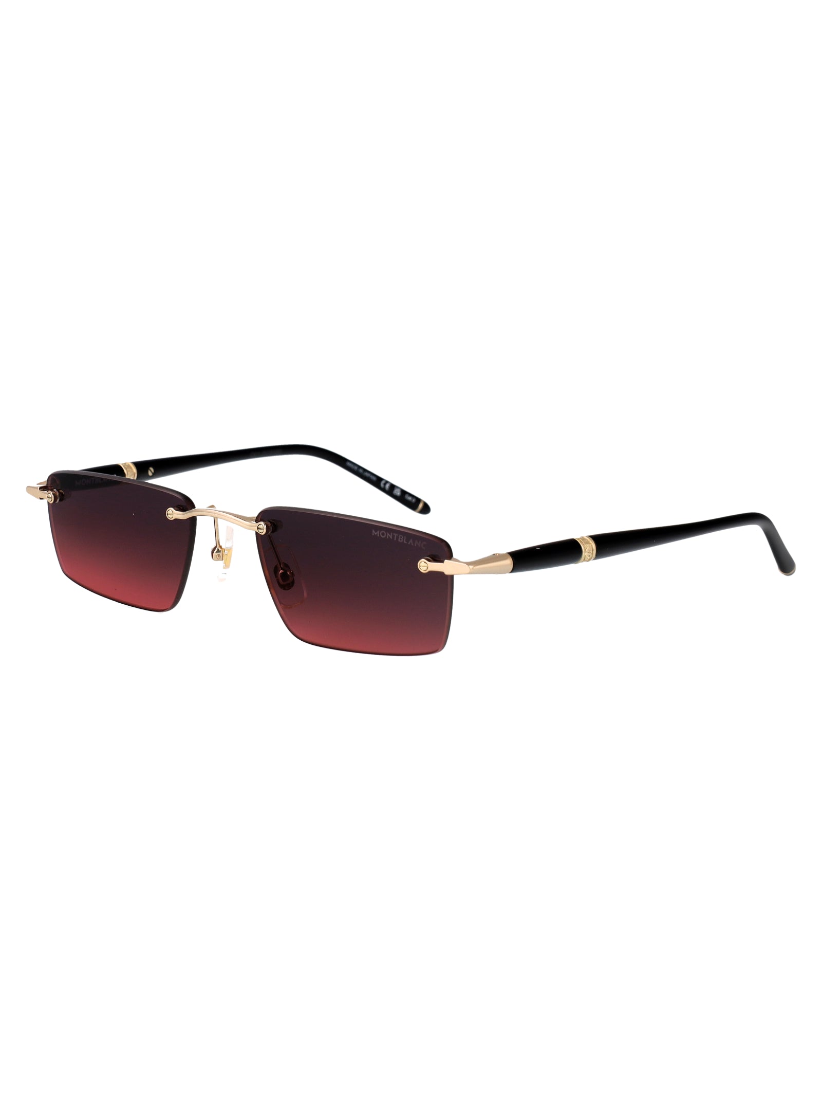 Mb0484s 003 Gold-black-grey Metal Sunglasses