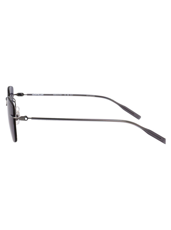 Mb0470s 004 Ruthenium-ruthenium-violet Metal Sunglasses