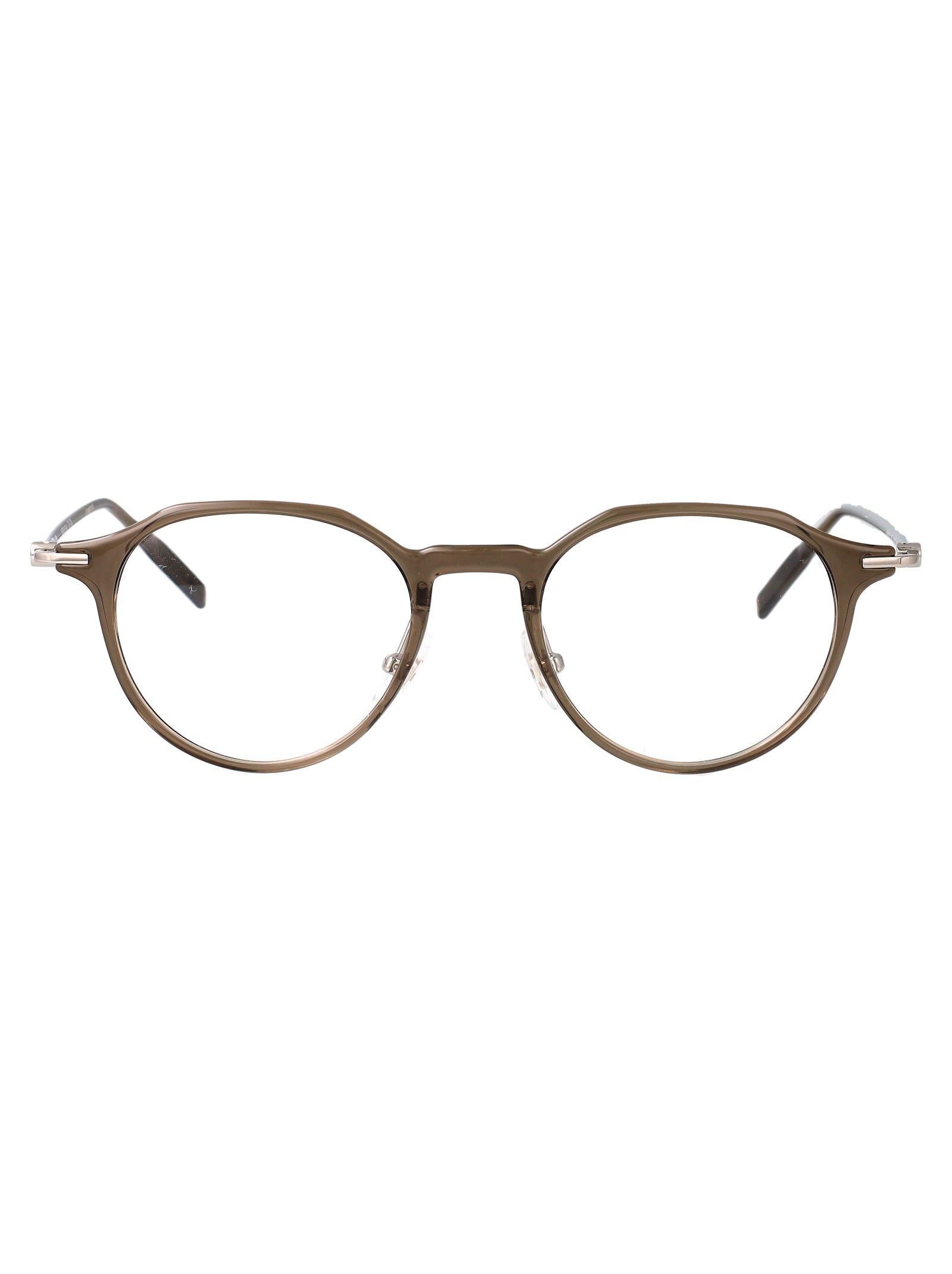 Mb0355o 006 Brown-silver-transparent Injected Optical