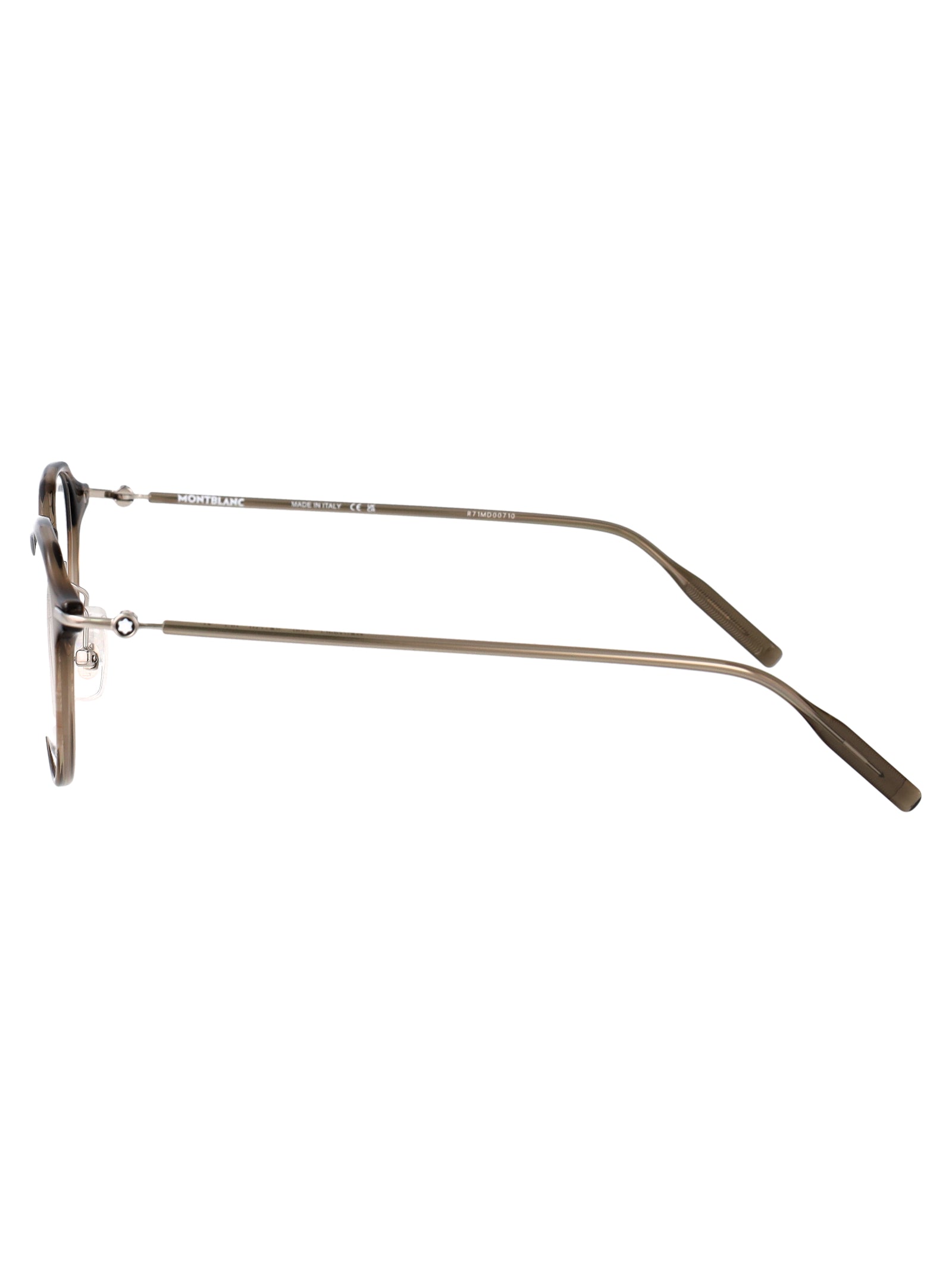 Mb0355o 006 Brown-silver-transparent Injected Optical