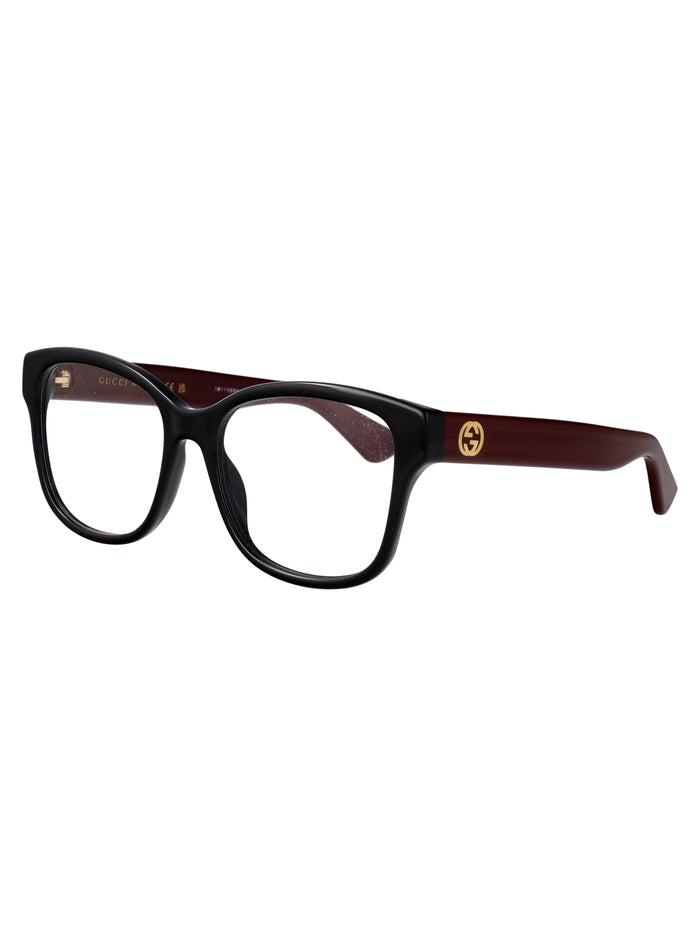 Gg1340o 009 Black-burgundy-transparent Injected Optical