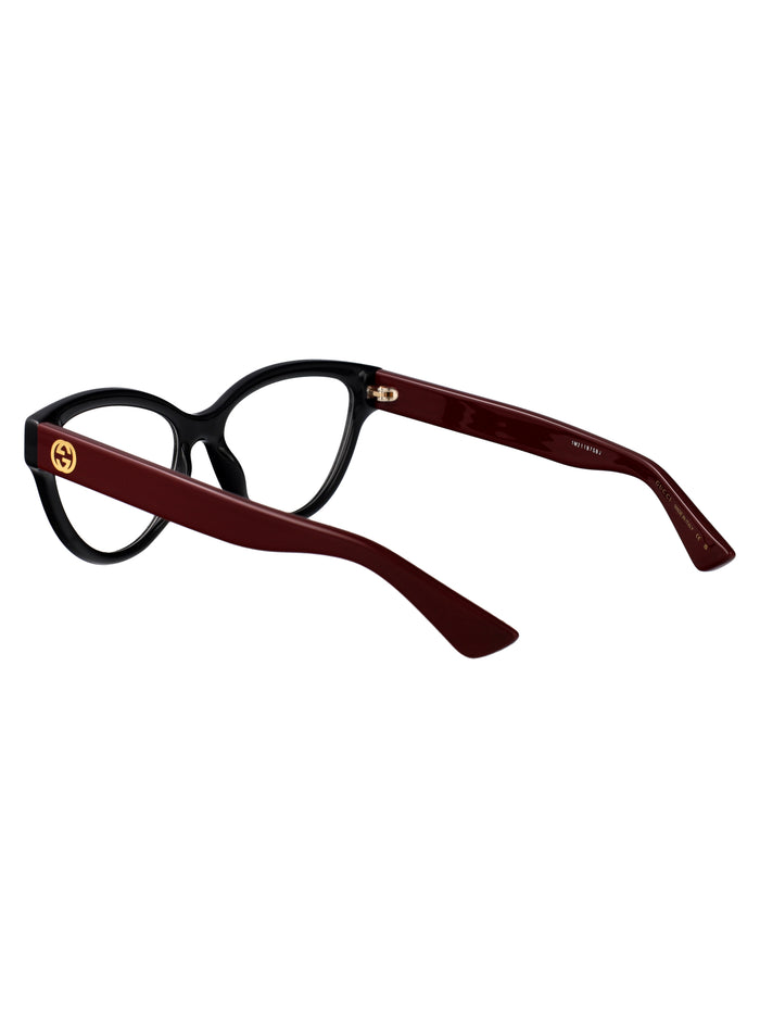 Gg1581o 005 Black-burgundy-transparent Injected Optical