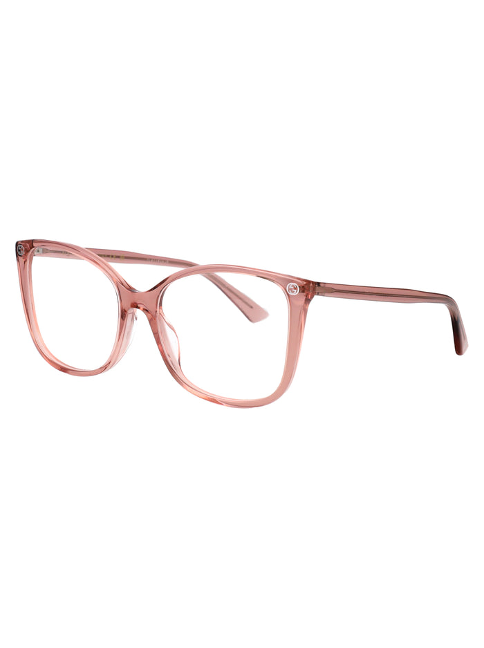 Gg0026o 025 Pink-pink-transparent Acetate Optical