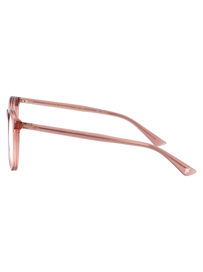 Gg0027o 019 Pink-pink-transparent Acetate Optical