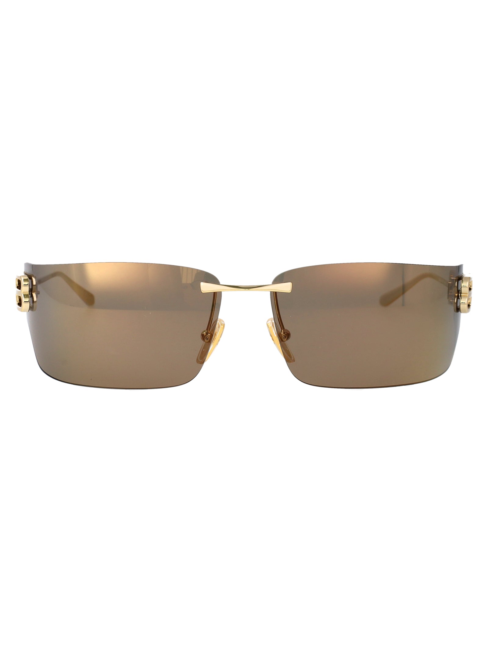 Bb0485sa 002 Gold-gold-pink Metal Sunglasses