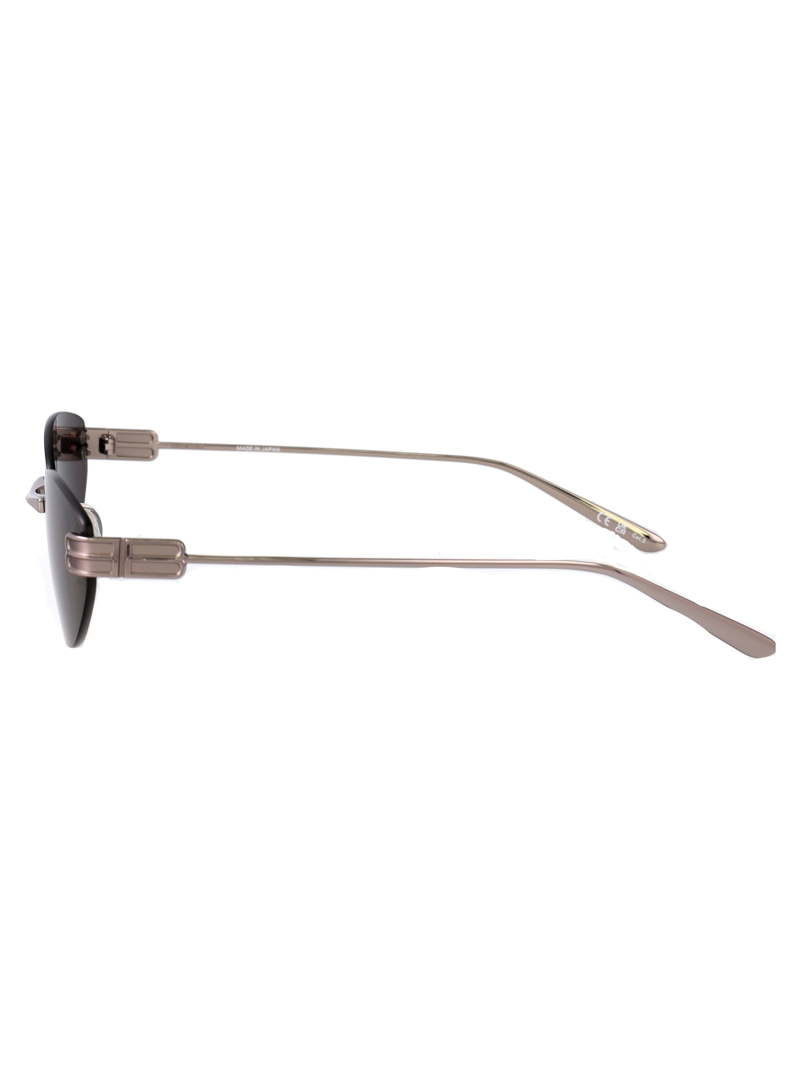 Bb0486s Ruthenium-ruthenium-grey Metal Sunglasses