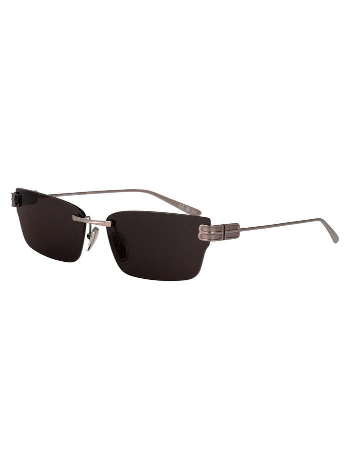 Bb0487s 001 Ruthenium-ruthenium-grey Metal Sunglasses