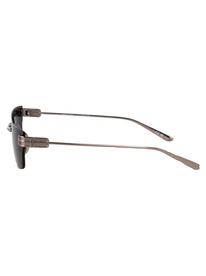 Bb0487s 001 Ruthenium-ruthenium-grey Metal Sunglasses