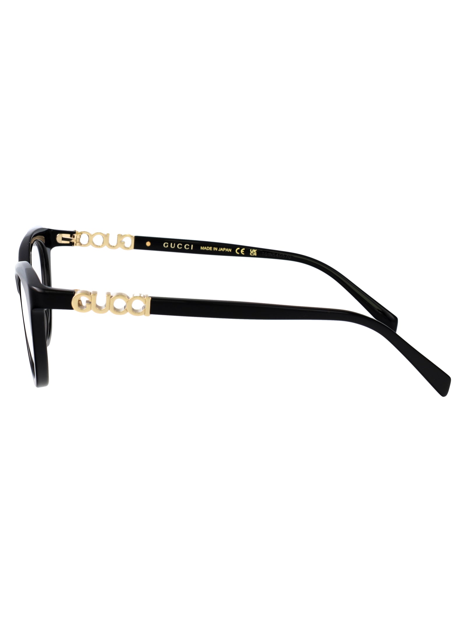 Gg2034o 001 Black-black-transparent Acetate Optical
