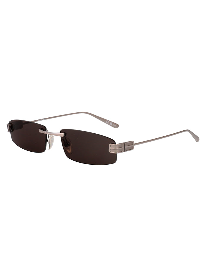 Bb0488s 001 Ruthenium-ruthenium-grey Metal Sunglasses