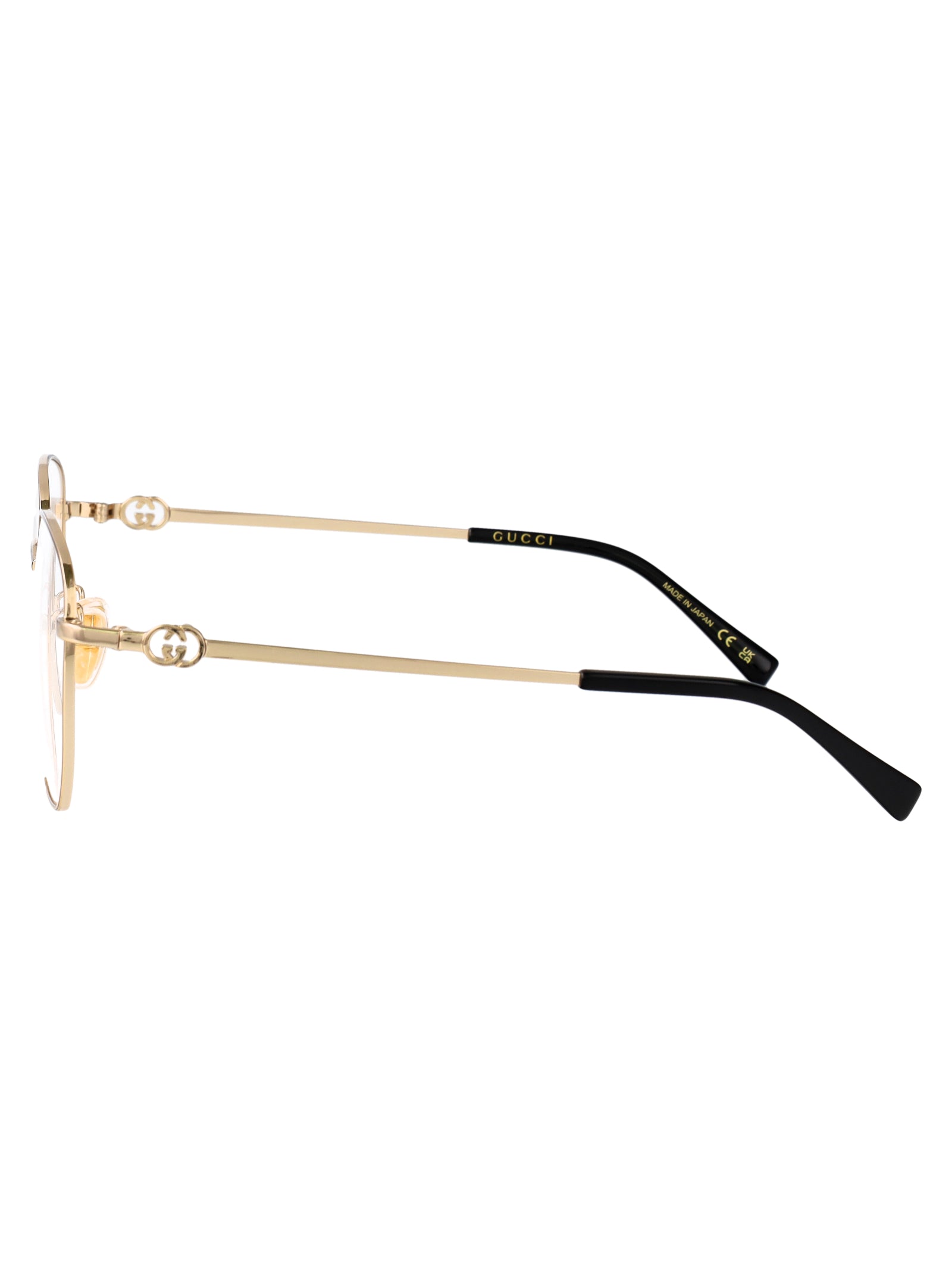 Gg2146oa 001 Gold-gold-transparent Metal Optical