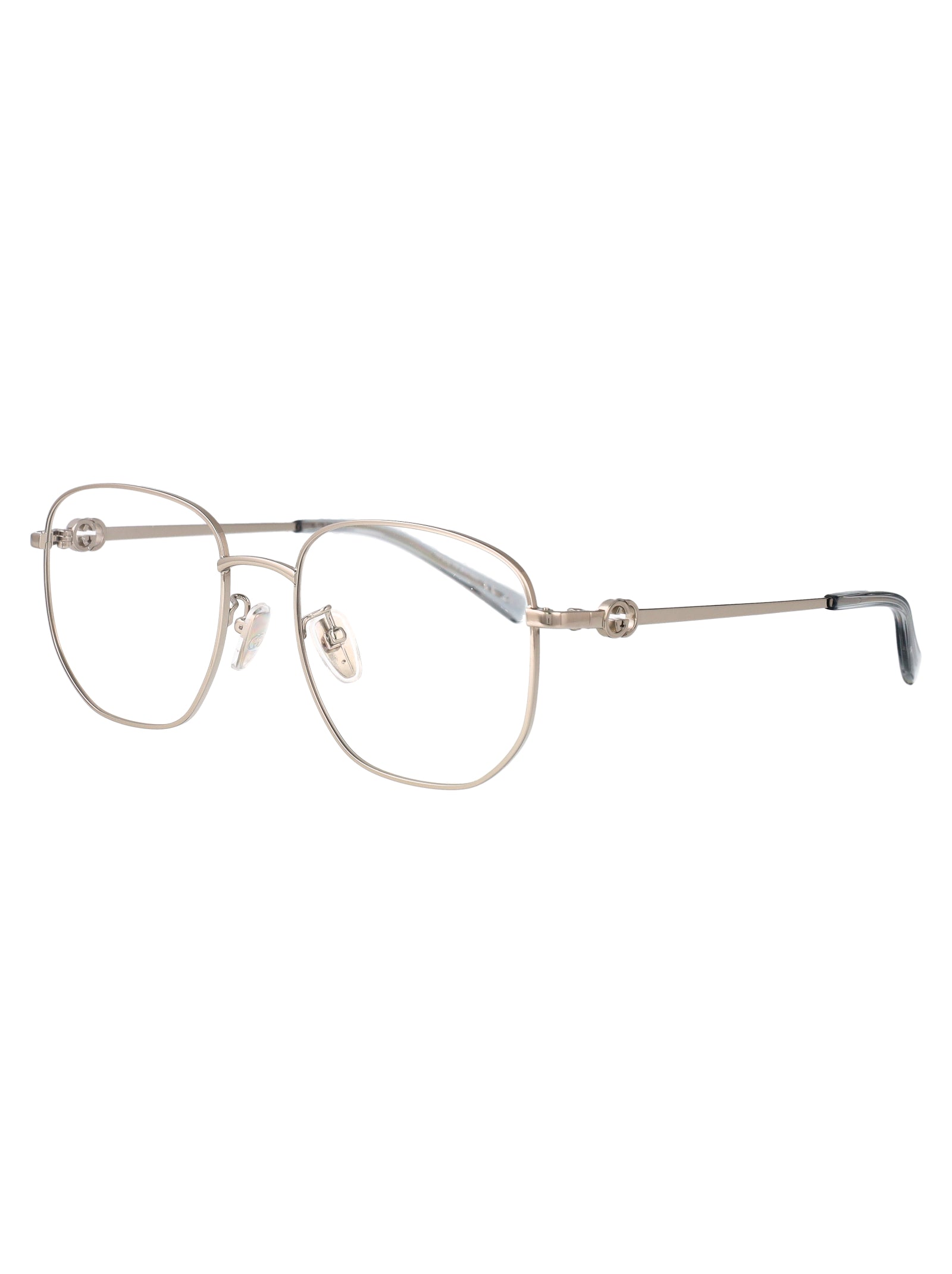 Gg2146oa 002 Silver-silver-transparent Metal Optical