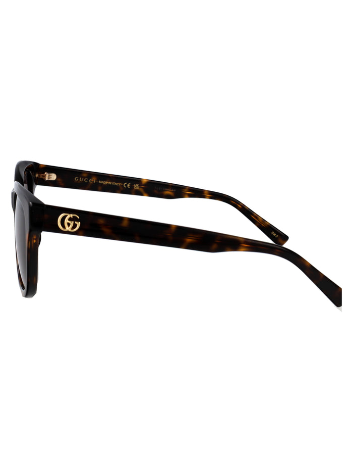 Gg2126sk 002 Havana-havana-brown Acetate Sunglasses