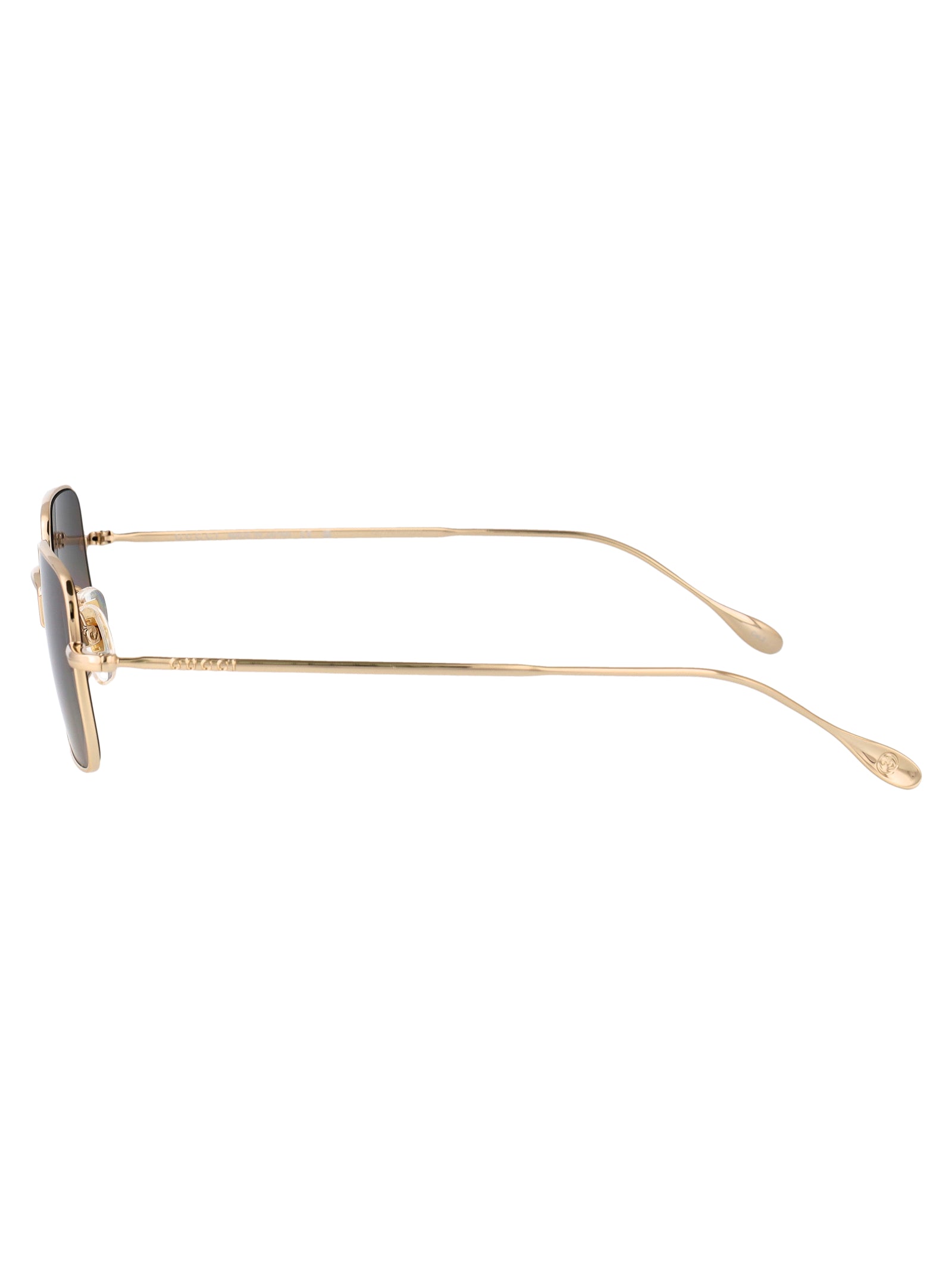 Gg1813s 008 Gold-gold-grey Metal Sunglasses