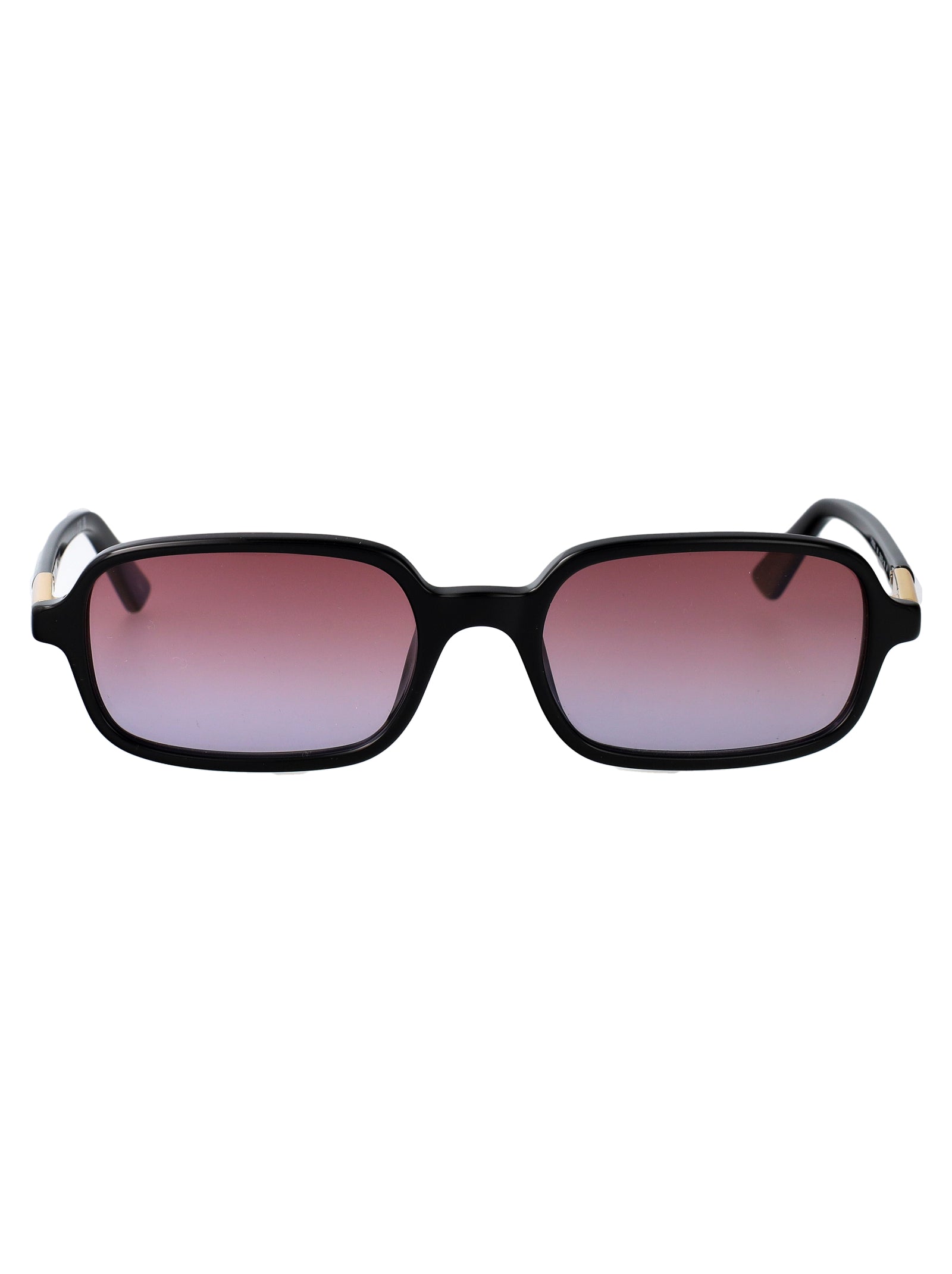 Ch0363s 001 Black-black-red Acetate Sunglasses