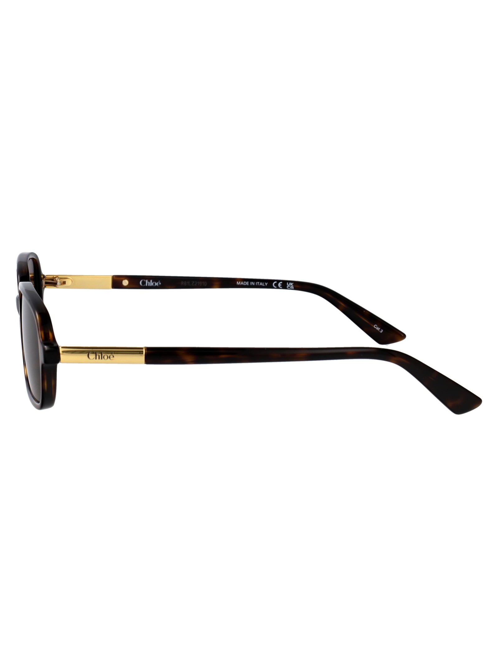 Ch0363s 002 Havana-havana-brown Acetate Sunglasses