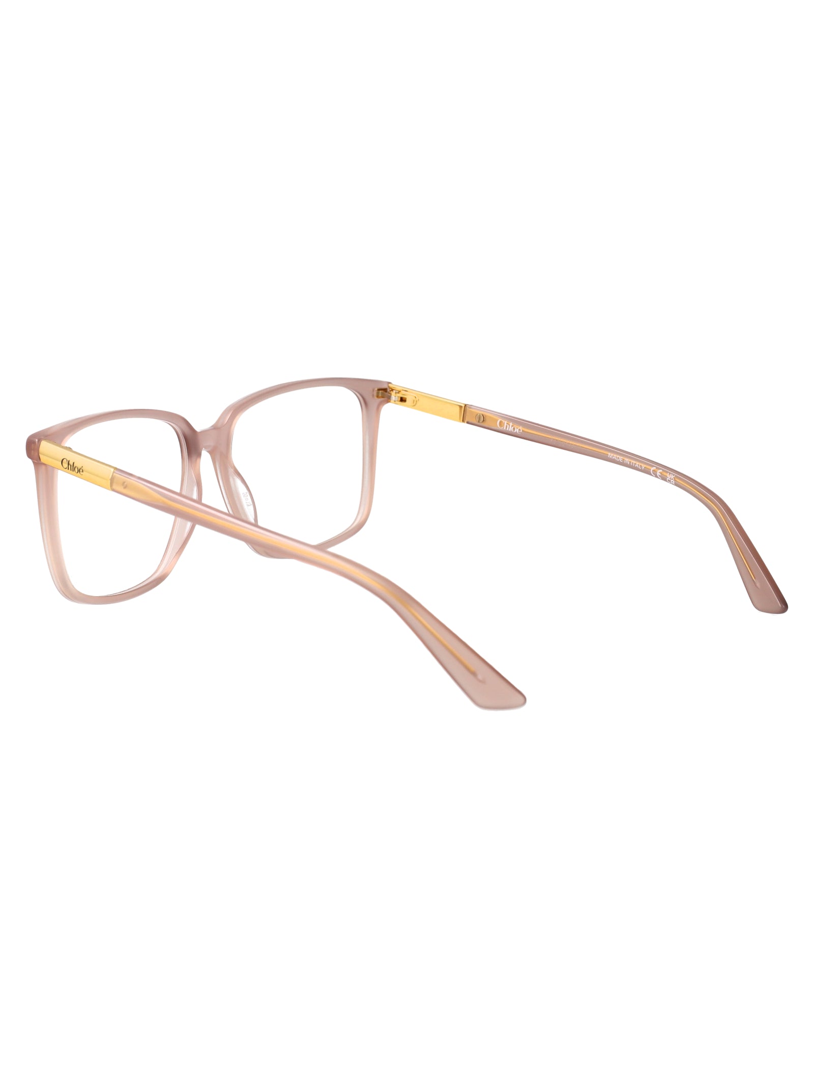 Ch0369o 004 Beige-beige-transparent Acetate Optical