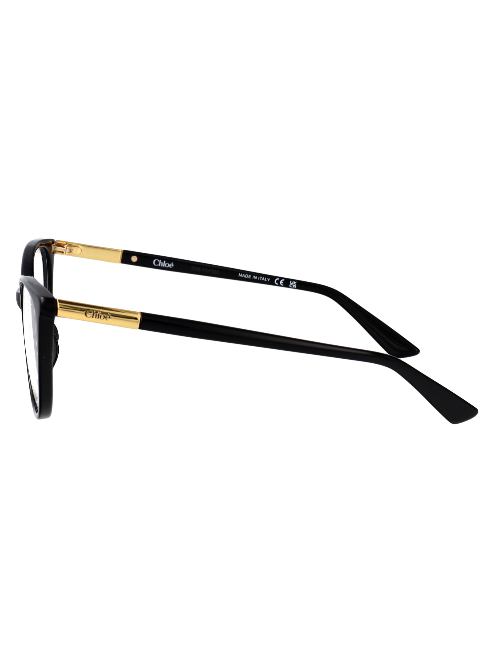 Ch0370ol 006 Black-black-transparent Acetate Optical