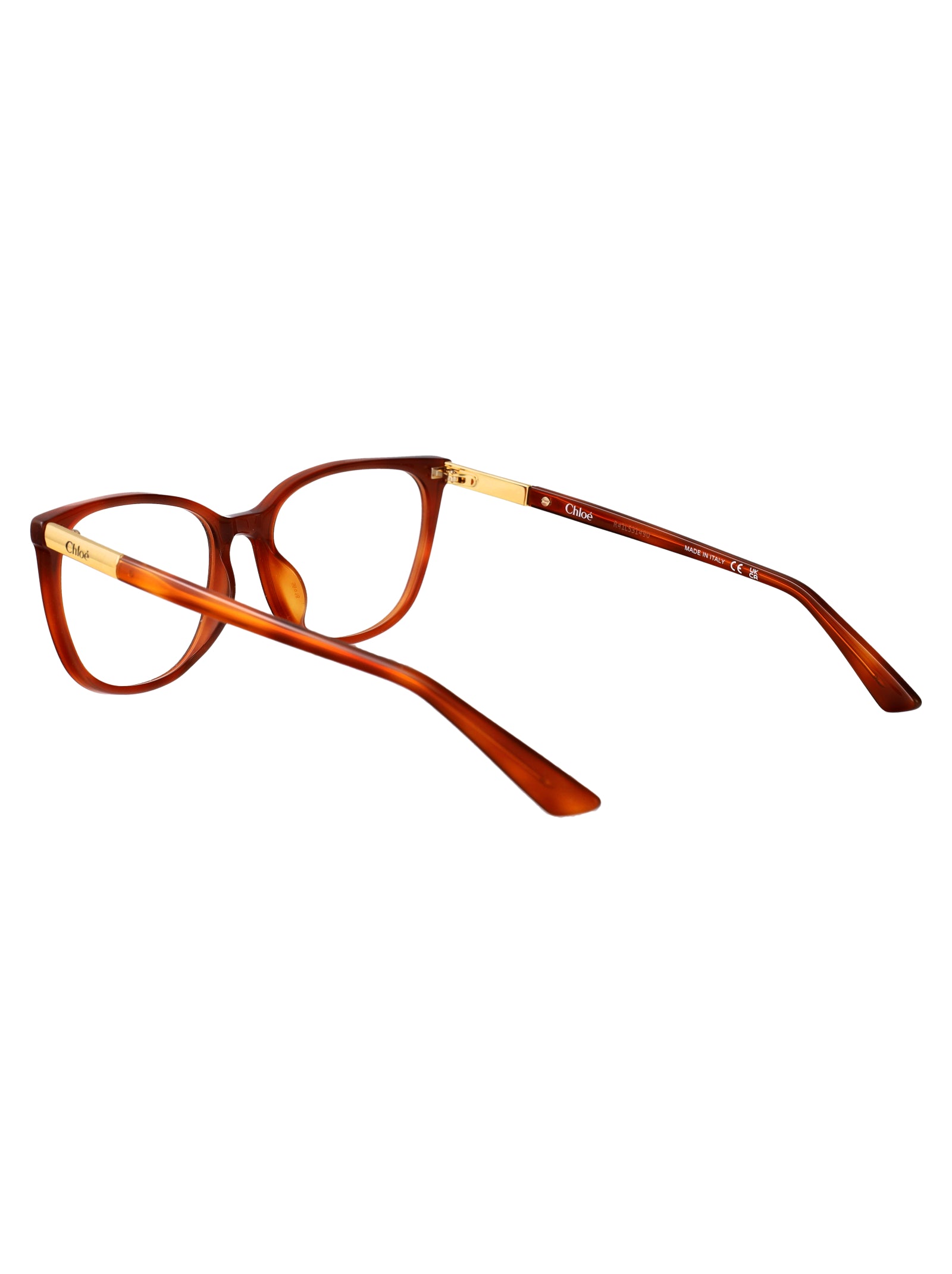 Ch0370ol 007 Havana-havana-transparent Acetate Optical