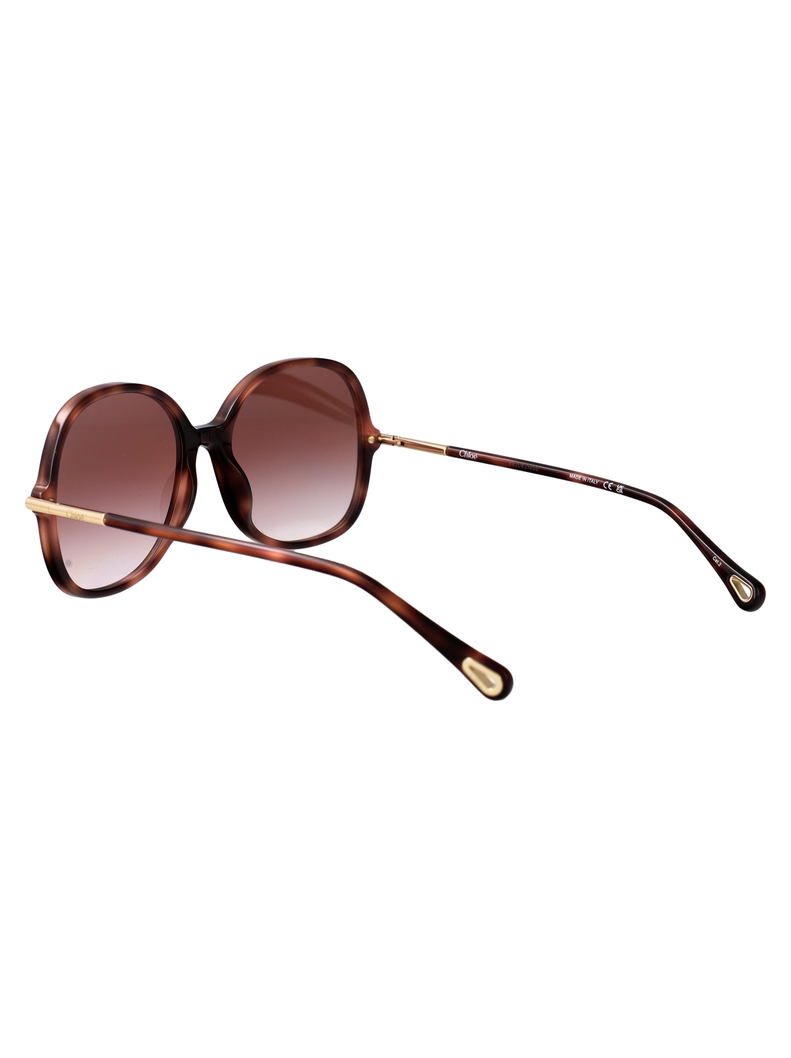 Ch0383s 004 Havana-havana-red Acetate Sunglasses