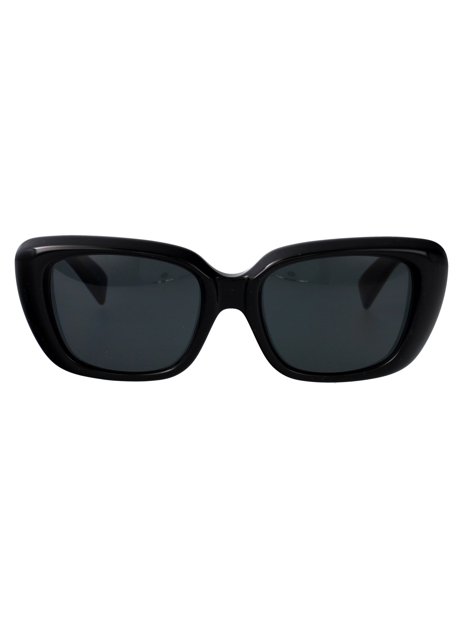 Sl 857 001 Black-black-black Acetate Sunglasses