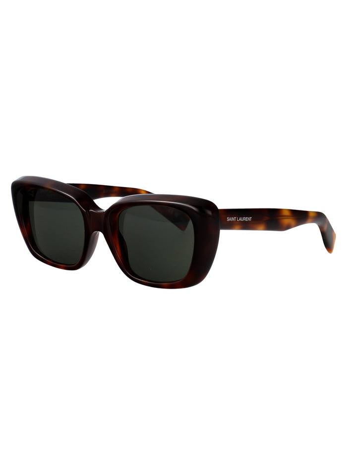 Sl 857 003 Havana-havana-grey Acetate Sunglasses