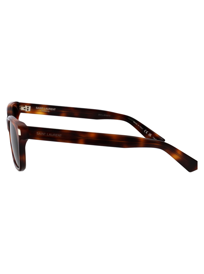 Sl 874 003 Havana-havana-grey Acetate Sunglasses