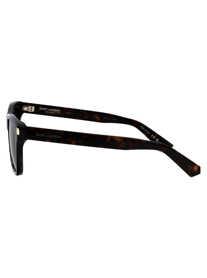 Sl 875 002 Havana-havana-grey Acetate Sunglasses